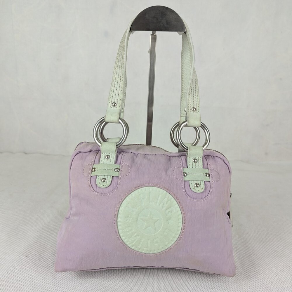 Kipling GEENA Large Shoulder Bag Purple- Good condition- Fast Ship